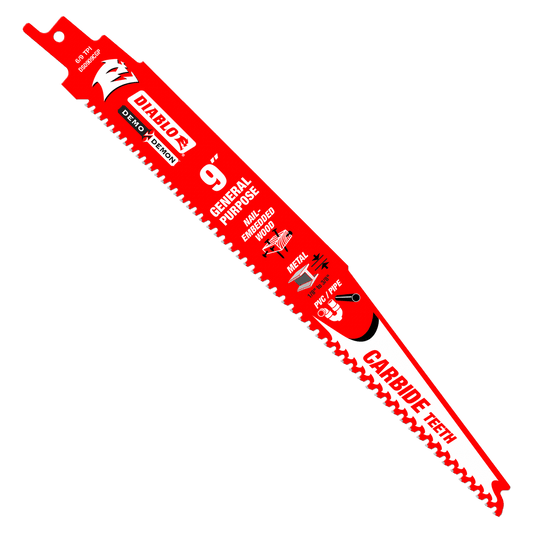 9 in. Demo Demon Carbide General Purpose Recip (3-Pack)