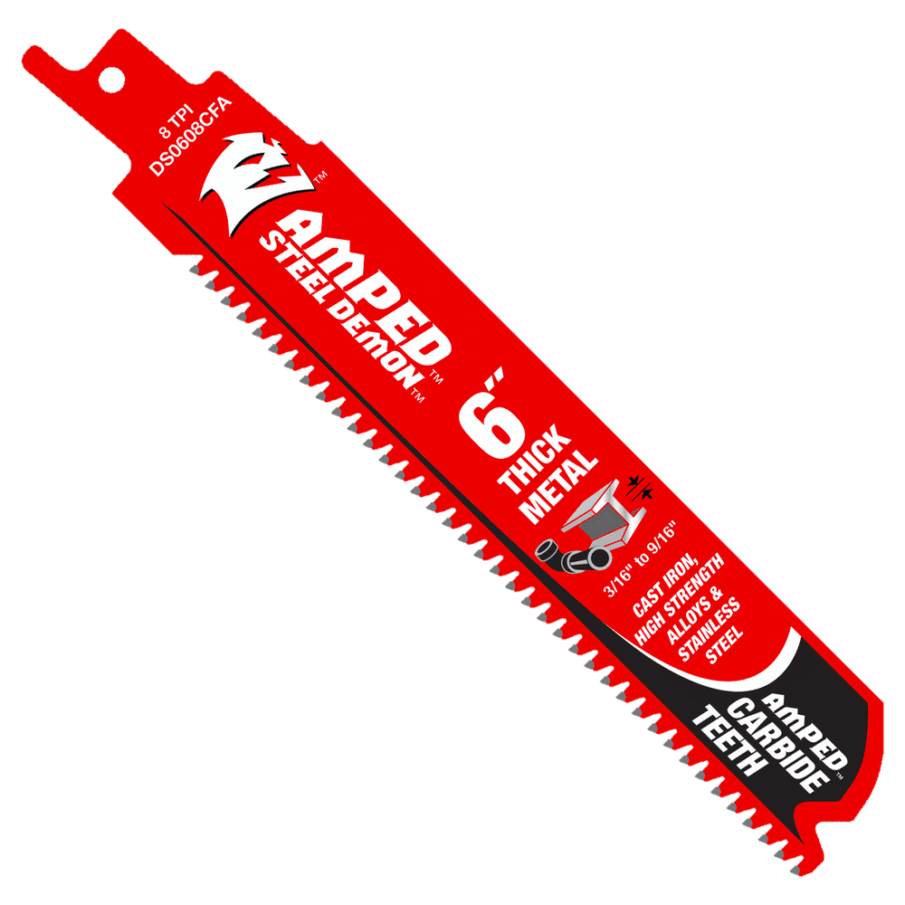 6 in. Steel Demon Amped Carbide Blades for Thick Metal Cutting (3-Pack)